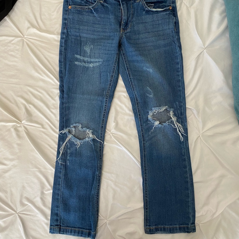 Cropped Jeans
